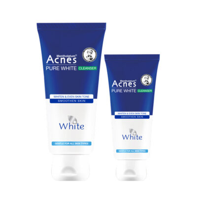 Sữa rửa mặt trắng da cho nam Acnes Pure White Cleanser 